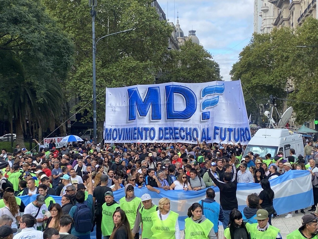 Imagen de Con el pueblo en la calle, por los jubilados y en defensa del salario